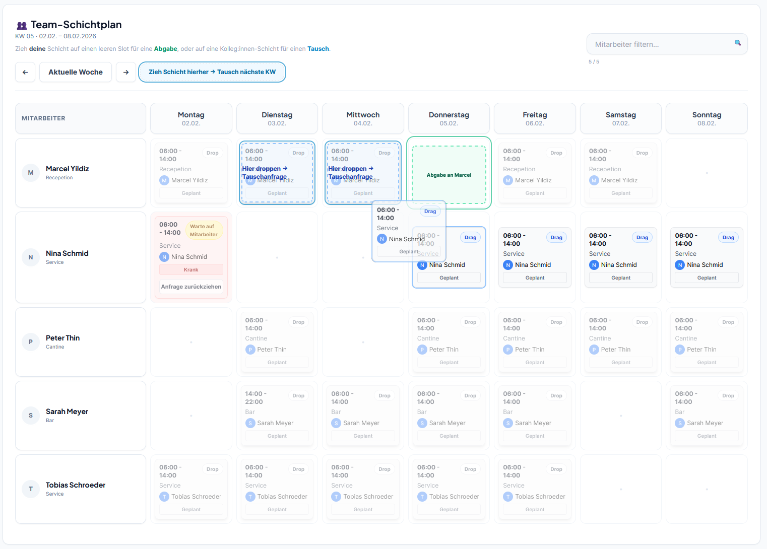 Employee Marketplace